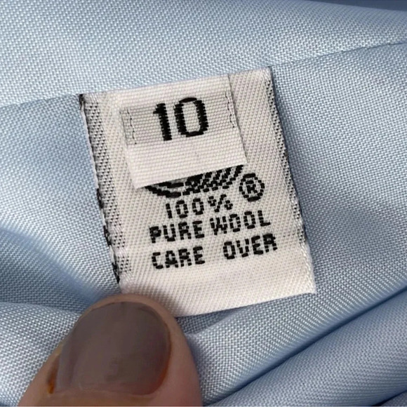 Lourdes Chávez light blue dress size 10 - Picture 10 of 12